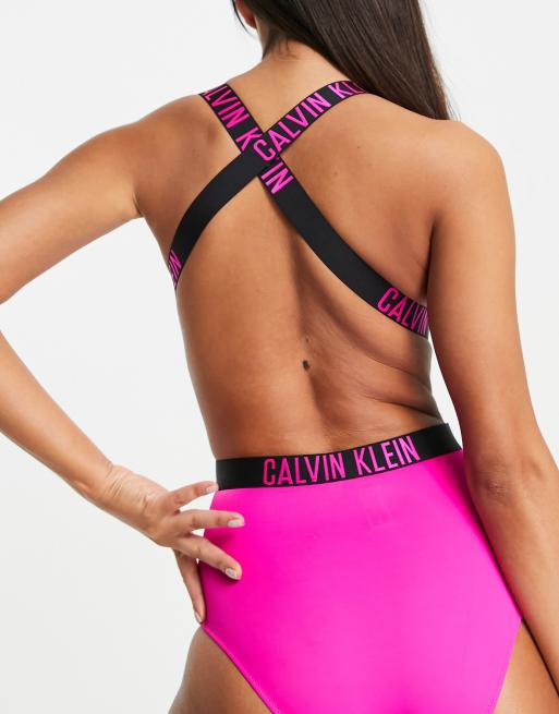 Calvin klein swimwear pink new arrivals