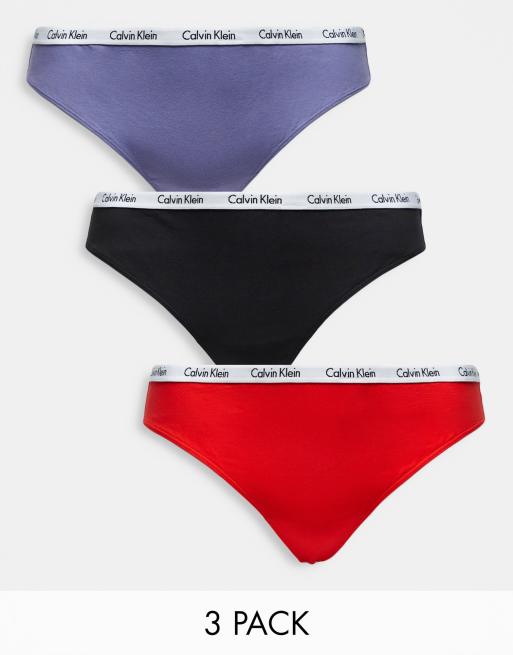 Calvin Klein, 3 Pack Thongs, Thong Briefs