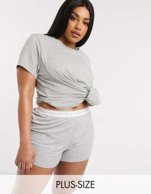 calvin klein plus size shorts