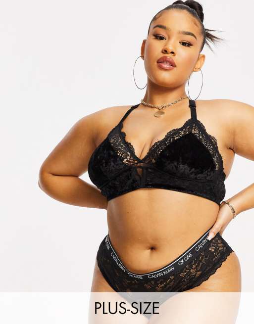 Calvin Klein Plus size set black, ASOS