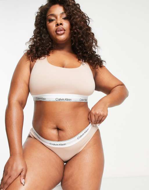 Calvin klein deals plus size swimwear