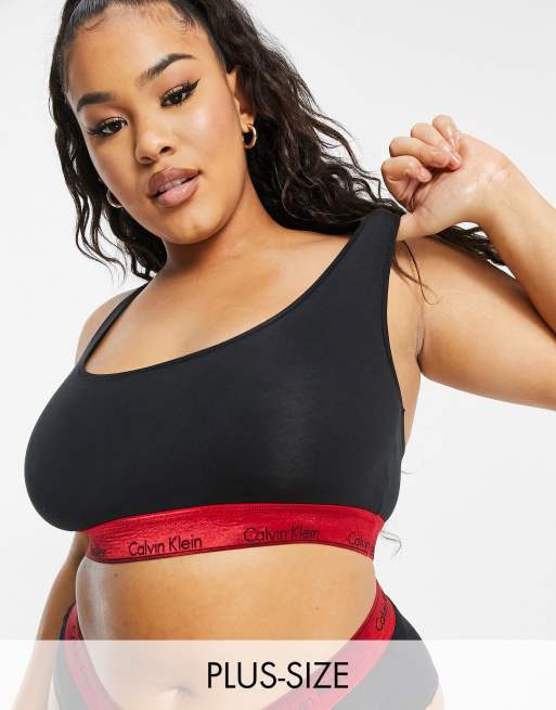 Calvin Klein Plus size set black