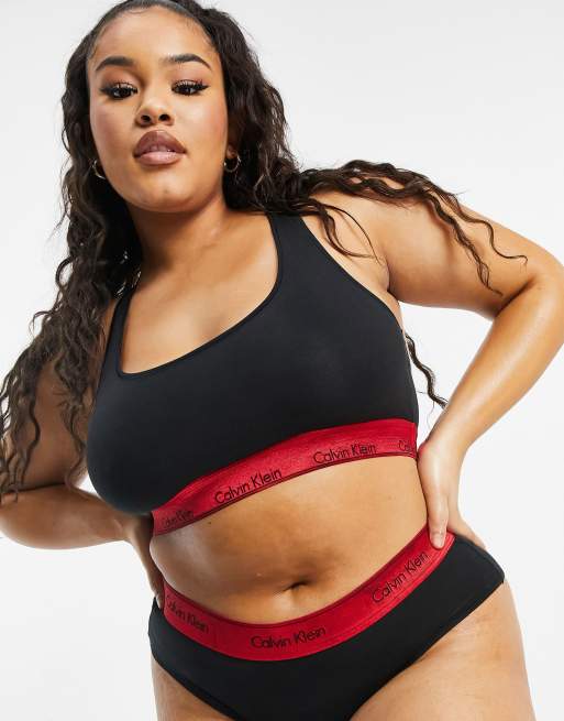 Calvin Klein Plus Size Modern Cotton Bralette