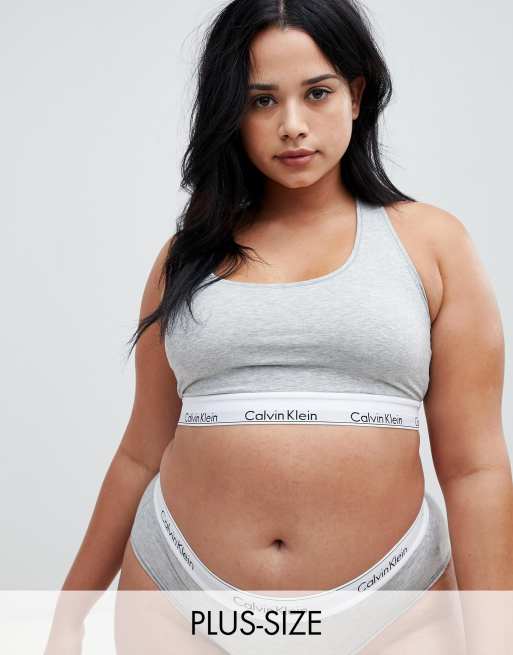 Calvin Klein Plus Size Modern Cotton Bralette