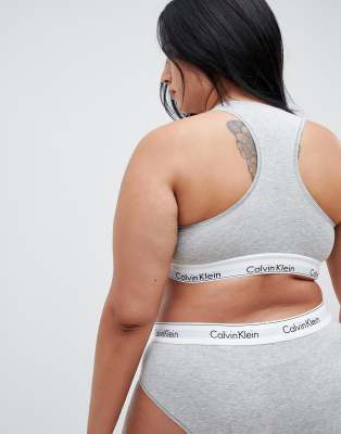 calvin klein sports bra plus size