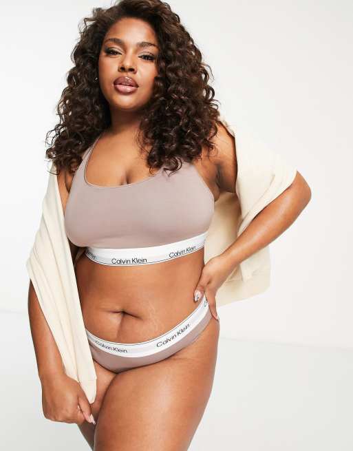 Calvin Klein Plus Size Modern Cotton Bralette