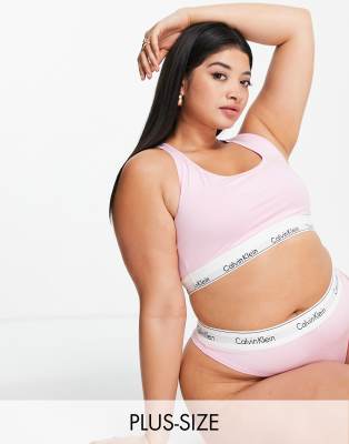 Plus size calvin klein 2024 bralette