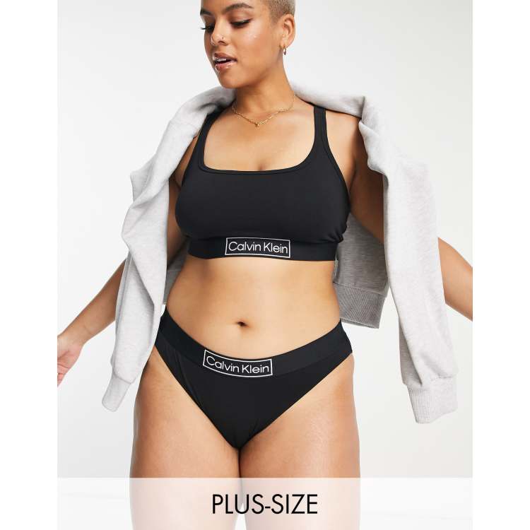 Calvin klein bikini plus size online