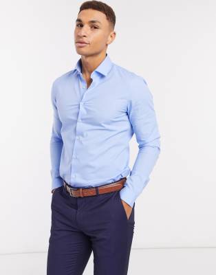 calvin klein slim dress shirt