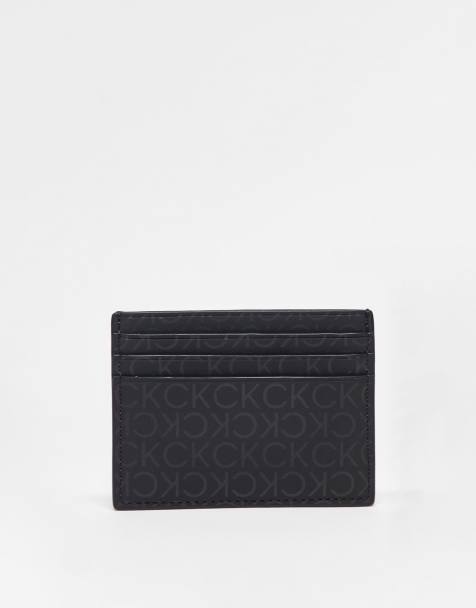 Calvin Klein - Portacarte nero con monogramma - view 1