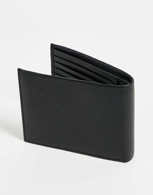 Calvin Klein - Portafoglio in pelle nero con tasca per monete, 3 di 4