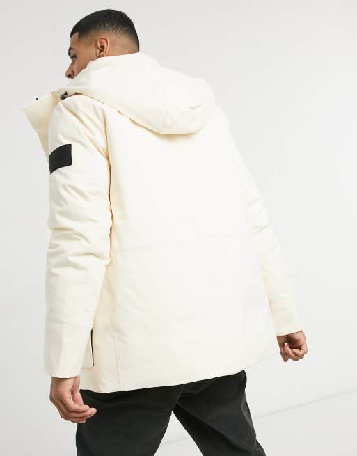 calvin klein premium canvas parka