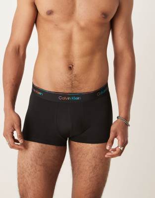 Calvin Klein - Pride - Boxer à taille basse - Noir