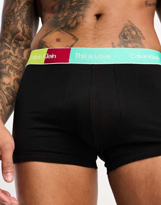 Calvin Klein Underwear PRIDE TRUNK Black