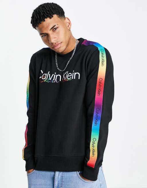 Calvin klein on sale pride sweatshirt