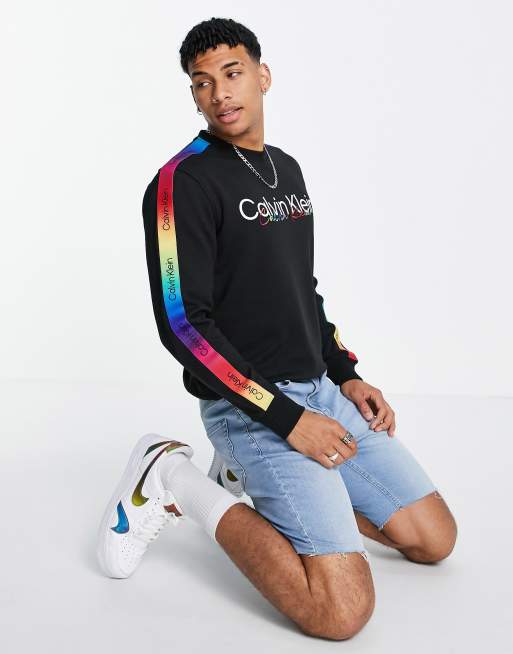 Calvin klein pride sweatshirt new arrivals