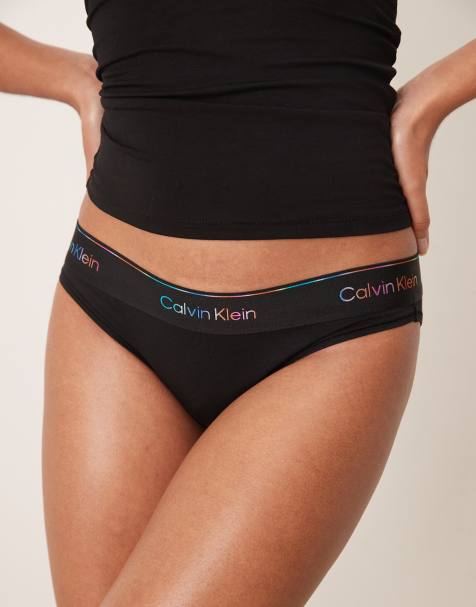 Calvin Klein – Pride – Svart bikiniunderdel - view 1