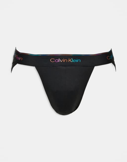 Calvin Klein – Pride – Svarta, sportiga kalsonger