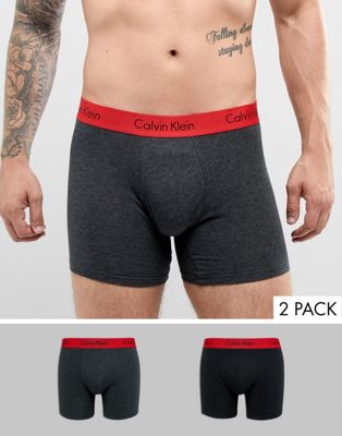 Calvin Klein – Pro Stretch – Boxershorts i 2-pack-Flerfärgad