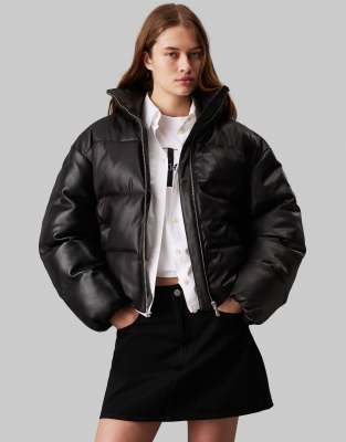 Calvin Klein - Pufferjacke in Schwarz