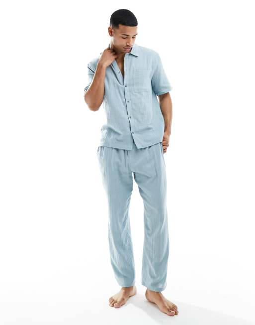 Blue sleep shirt hotsell