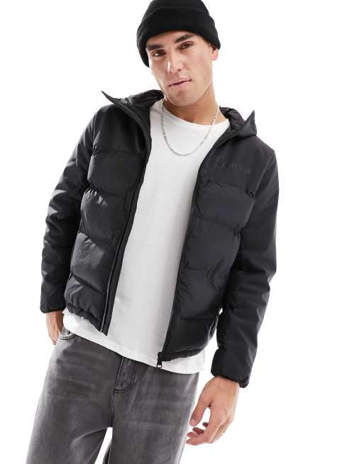 Calvin klein sale quilted zip jacket