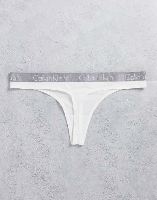 Calvin Klein 3-pack high waist thong in multi