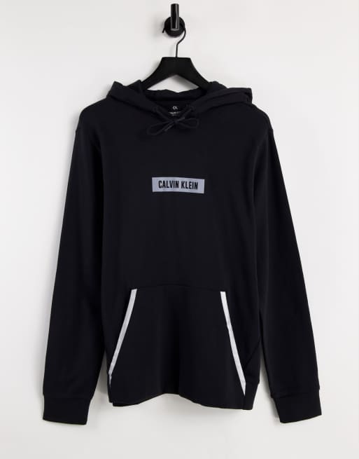 Calvin klein box logo hoodie new arrivals