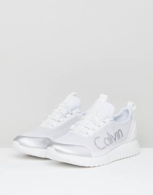 calvin klein mesh sneakers