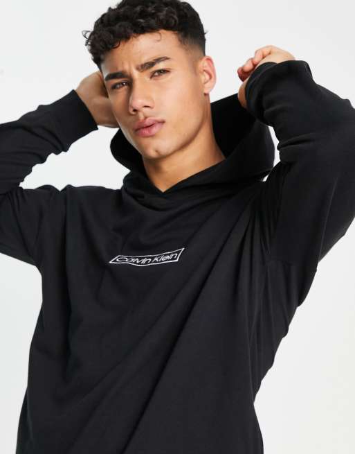 Calvin klein lounge hoodie hotsell