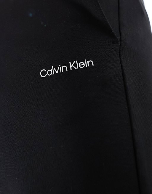 Calvin Klein – Repreve – Jogginghose in Schwarz mit kleinem Logo, 4 von 5