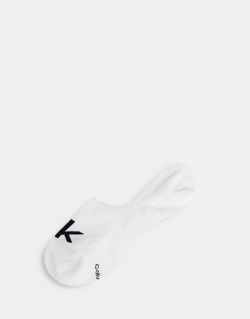 Calvin Klein - Retro sokken met logo in wit