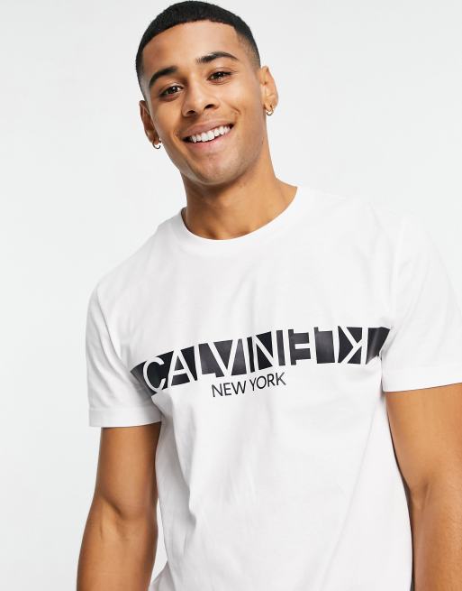 T shirt calvin discount klein new york