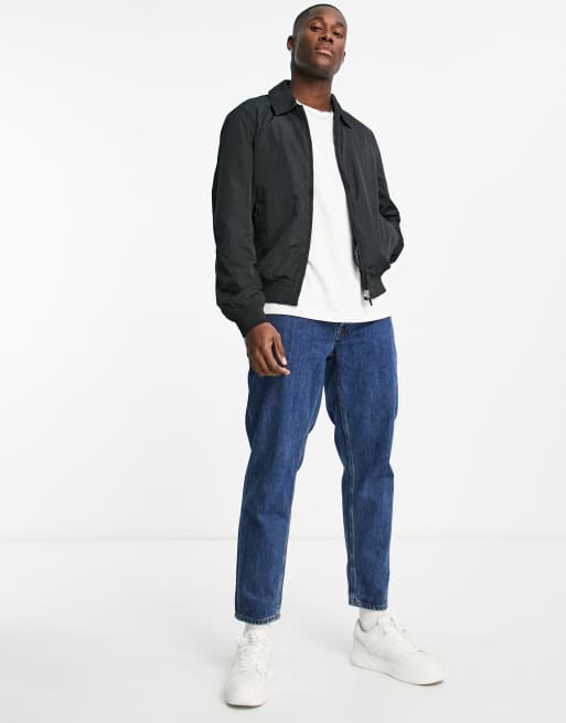 Calvin Klein reversible bomber jacket in black