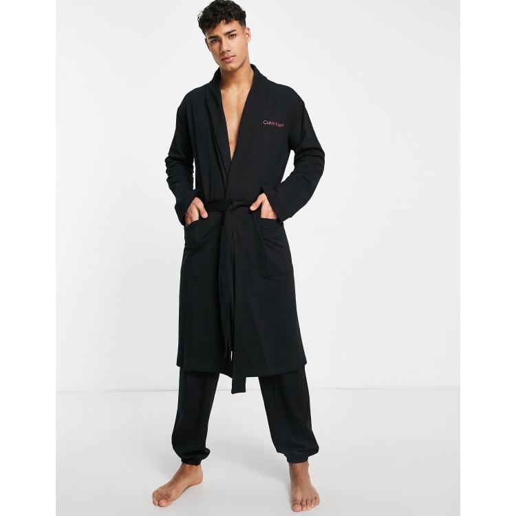 Calvin klein 2024 dressing gown men's