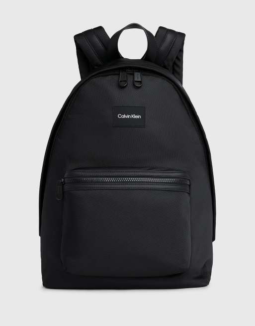 Calvin Klein Round Backpack in black ASOS