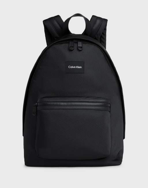 Calvin Klein Round Backpack in black