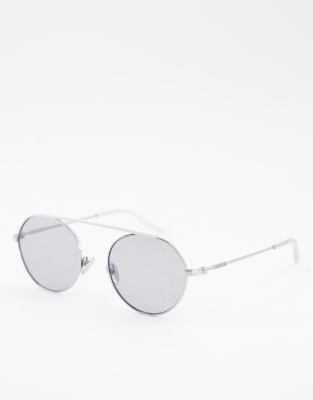 Calvin klein round store sunglasses