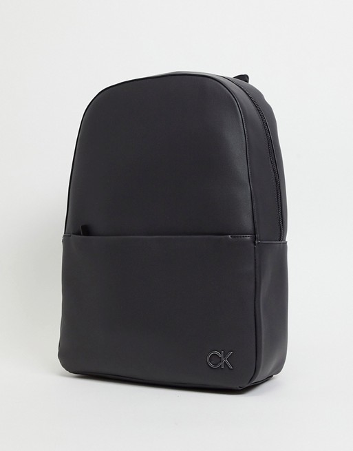 Calvin Klein round top backpack in black