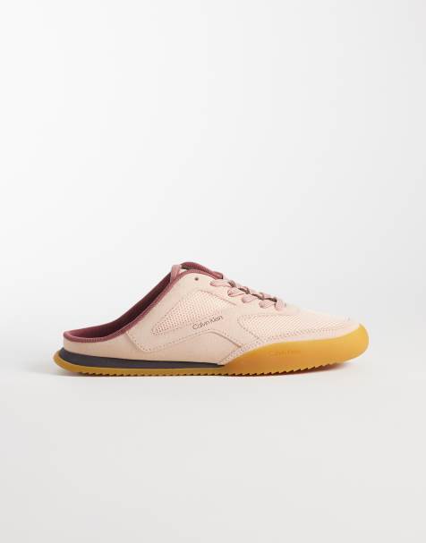 Calvin Klein - Runner - Sabot in rete rosa polvere - view 1