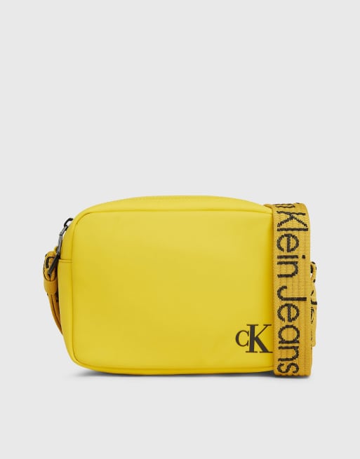 Calvin Klein Sac bandouli re Jaune