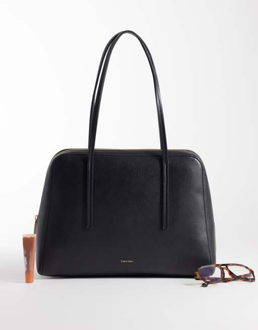 Calvin Klein - Sac bowling à logo - Noir, 4 de 4