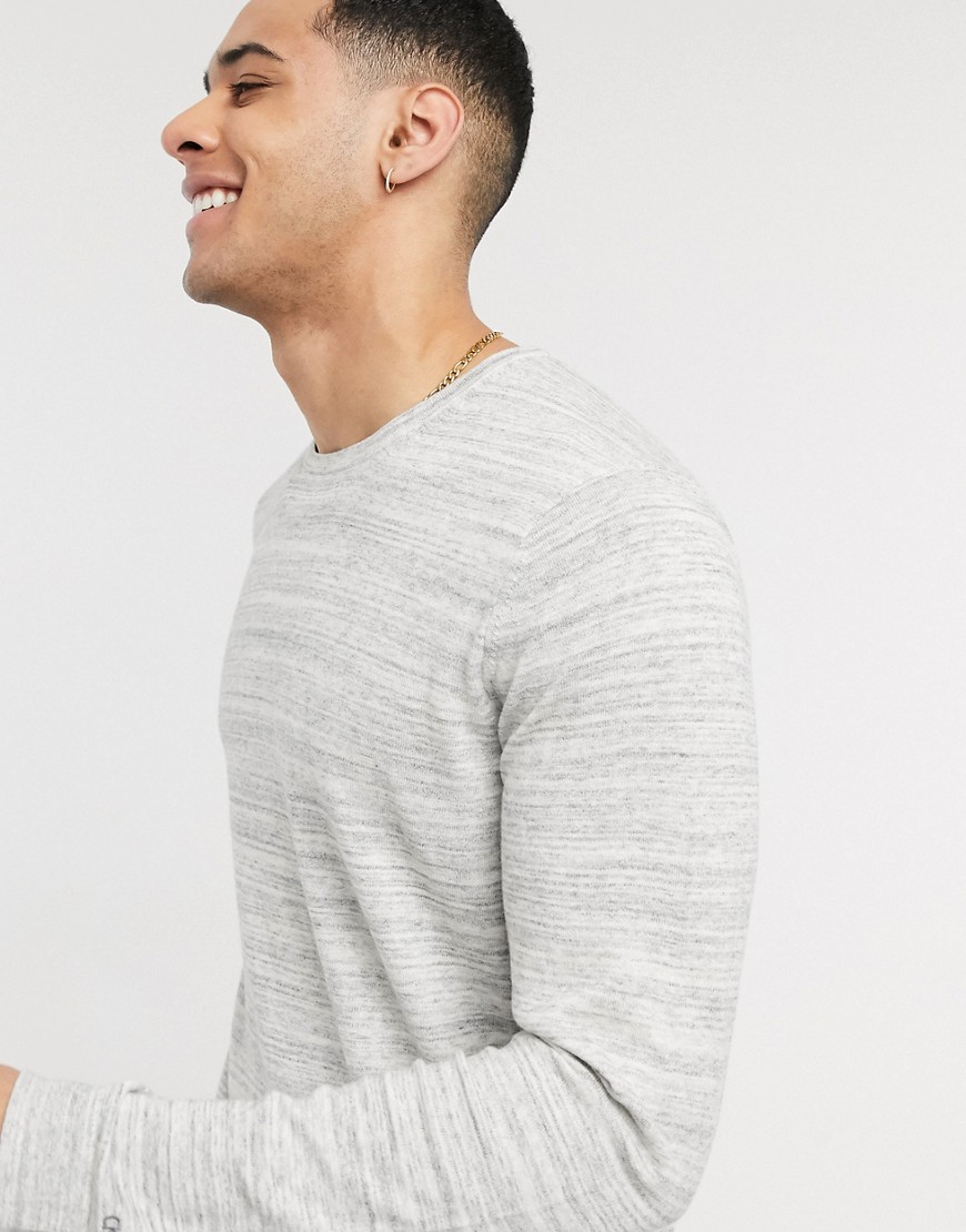 Calvin Klein - Sambolo - Maglione girocollo in jersey-Beige