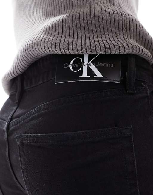 Calvin Klein – Schmale Jeans in Schwarz, 2 von 5