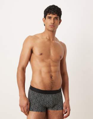 Calvin Klein Sculpt Low Rise Trunks In Black | ModeSens