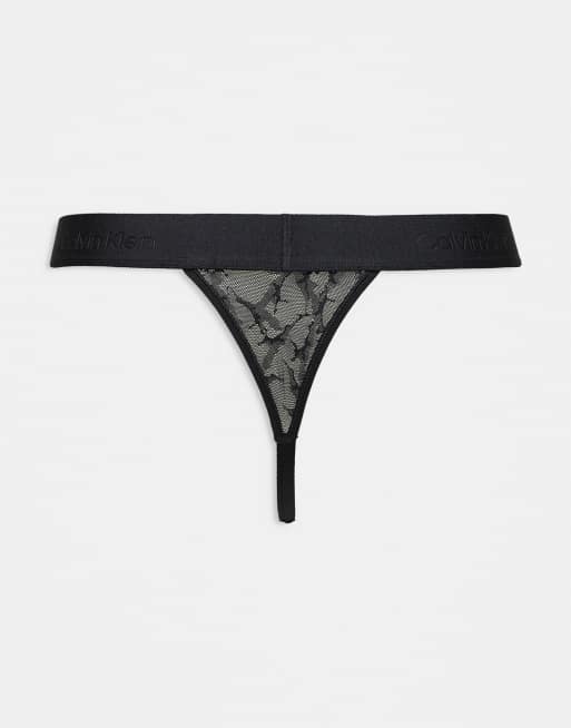 Calvin Klein – Sculpt – Svarta stringtrosor, 3 av 3