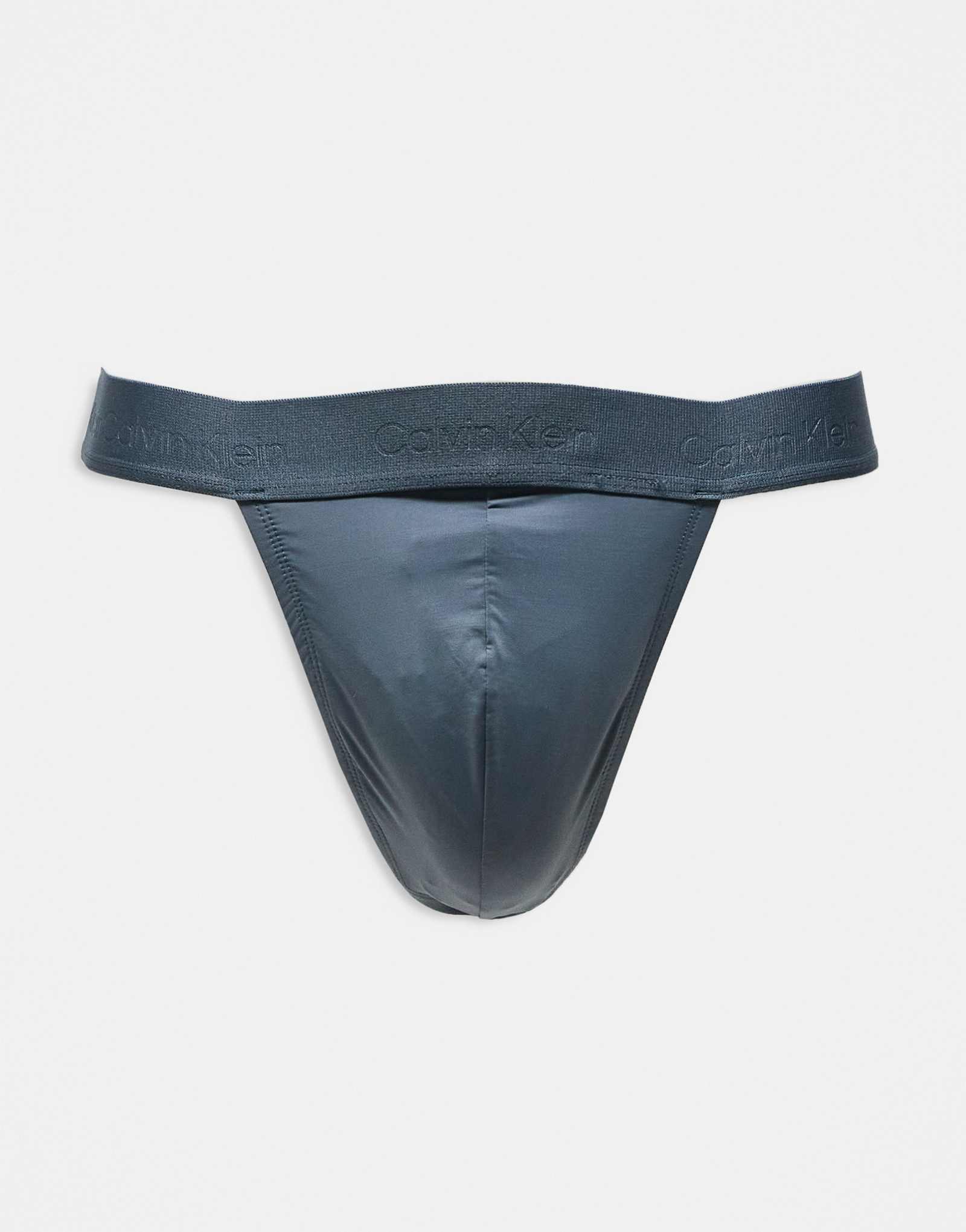 Стринги Calvin Klein Sculpt синего цвета
