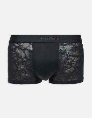 Sculpt - Unterhose aus Mesh in Schwarz mit niedrigem Bund Schwarz 48