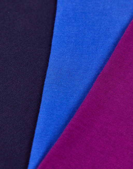 Calvin Klein - Set van 3 boxershorts in roze/zwart/blauw, 4 van 4