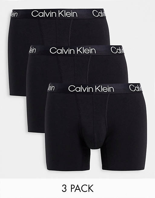 Calvin Klein - Set van 3 boxershorts in zwart